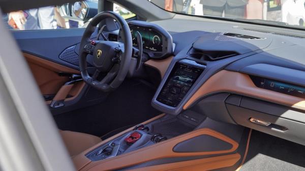 Lamborghini Temerario interior dash