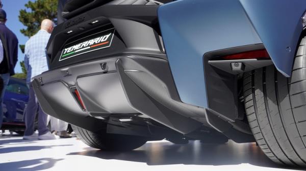 Lamborghini Temerario rear diffuser detail